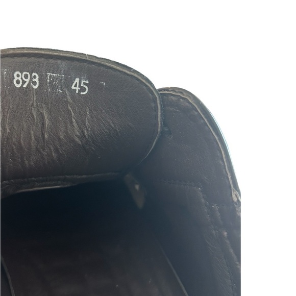 Gatsby Oxford Derby Orthopedic Leather Shoes Size US 11.5 Europe 45 Black 898 - Picture 4 of 11